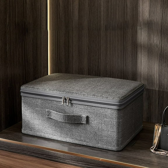 Neatly Organized - Thickened Large Capacity Quilt Storage Bag Household Wardrobe Clothing Storage Box And Moving Packaging Bag Self-contained Organiser Storage Trunks & Bag