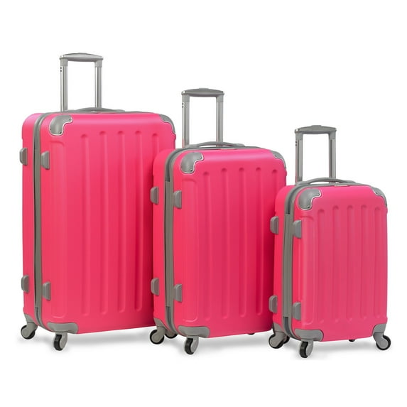 Neato 3 Piece Hardside Spinner Combination Lock Luggage Set