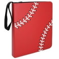 thumbnail image 1 of NeatoTek Spark Dual-Sided Baseball Cards Binder - 40 Pages, 720 Pockets, Organize and Protect Your Sports Collection with Trading Card Sleeves and Holder, Red, 1 of 7