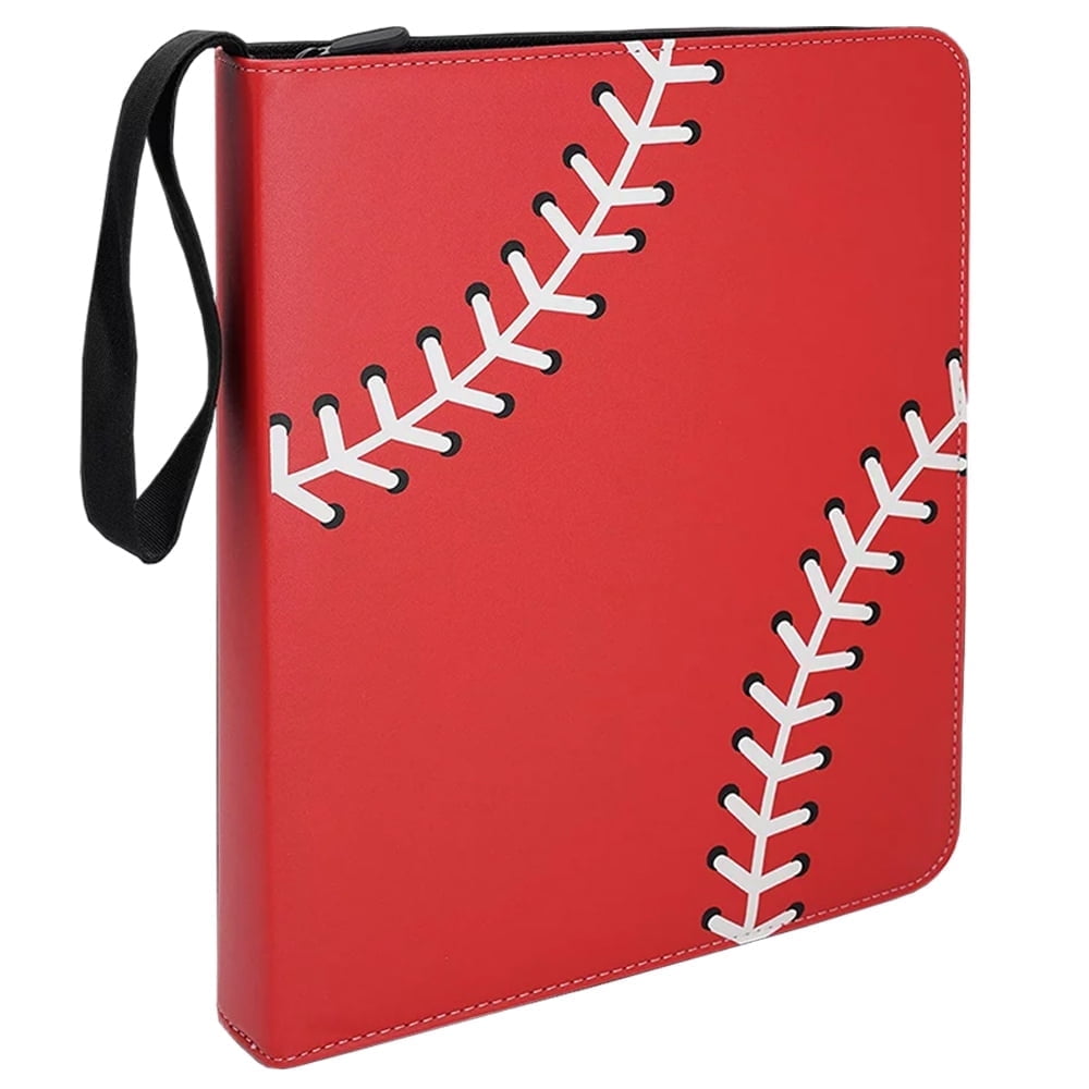 Baseball card binders discount
