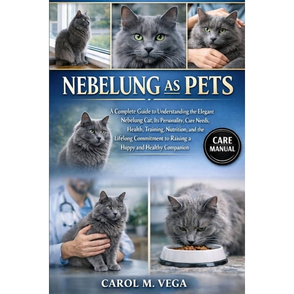 Nebelung as Pets: A Complete Guide to Understanding the Elegant Nebelung Cat, Its Personality, Care Needs, Health, Train, (Paperback)