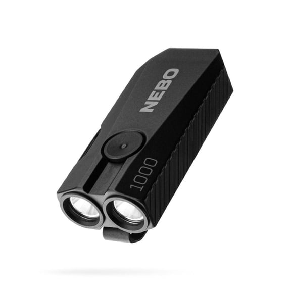 Nebo 1K Edc Compact Led Pocket Light Black