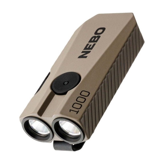 Nebo 1K Edc Compact Led Pocket Light Tan