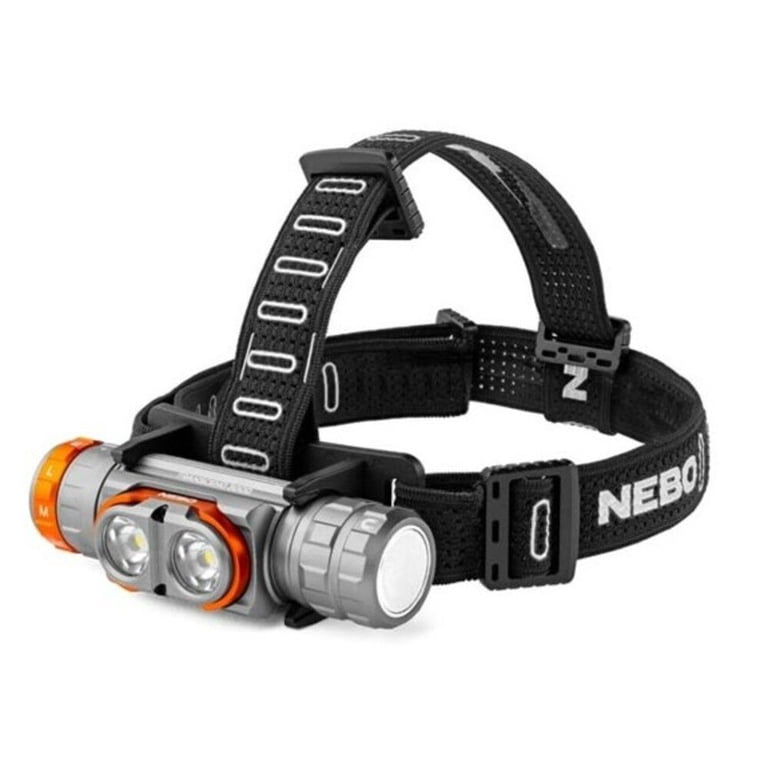 Nebo 3000 Lumens Rechargeable Battery-Powered Headlamp And Work