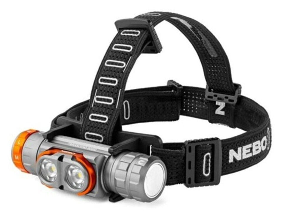 Nebo 3000 Lumens Rechargeable Battery-Powered Headlamp And Work