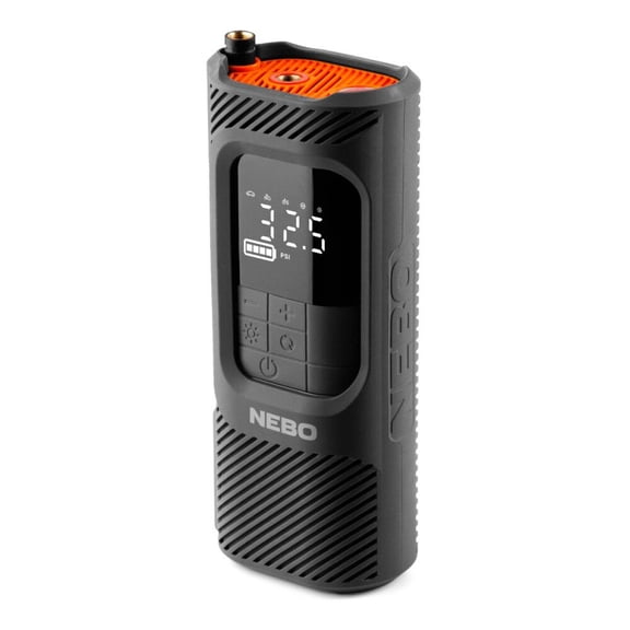 Nebo Portable Tire Inflator Assist Mini Air Compressor With Power Bank