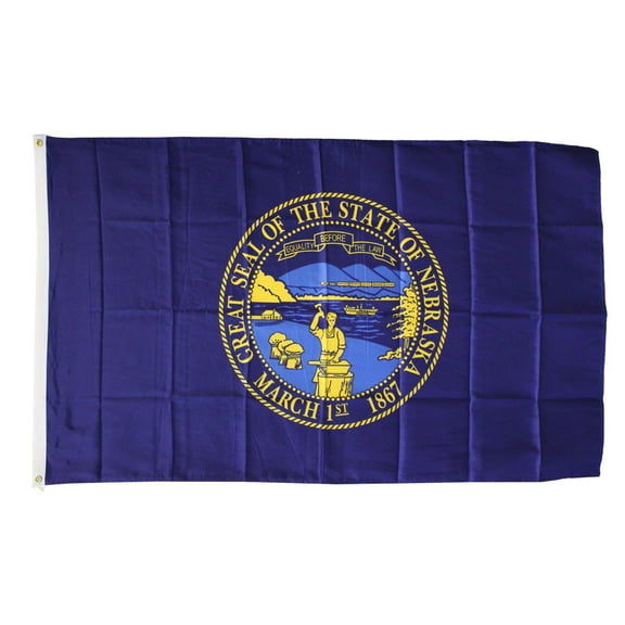Nebraska - 3'X5' Polyester Flag