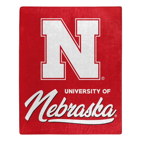 The Northwest Group Nebraska Huskers 50" x 60" Signature Raschel Plush Throw Blanket
