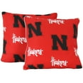 thumbnail image 1 of Nebraska Cornhuskers 16" x 16" Decorative Pillow Pair, 1 of 5