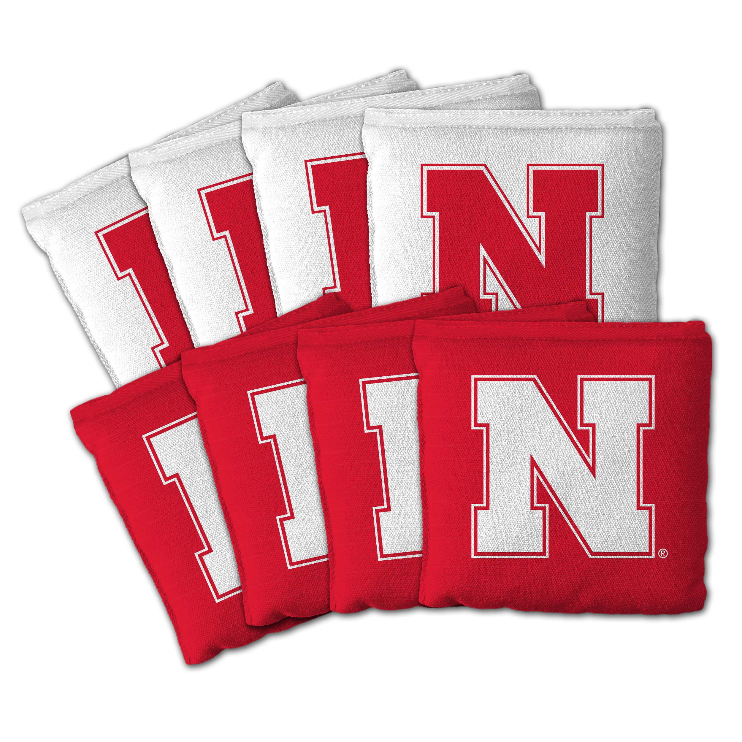 Nebraska Cornhuskers 8pk Licensed Cornhole Bags