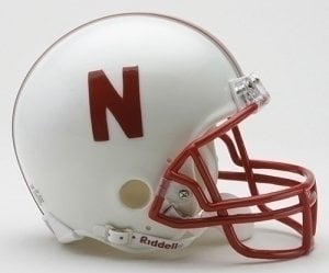Nebraska Cornhuskers Official NCAA Mini Helmet by Riddell
