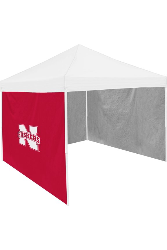 Nebraska Cornhuskers Red 9 x 9 Side Panel