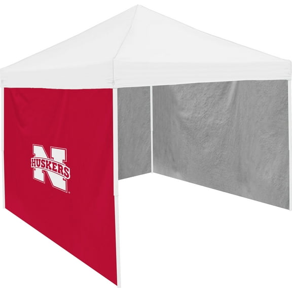Nebraska Cornhuskers Red 9 x 9 Side Panel