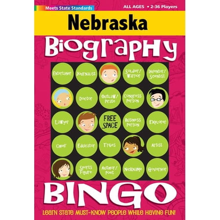 Nebraska Experience: Nebraska Biography Bingo (Hardcover)