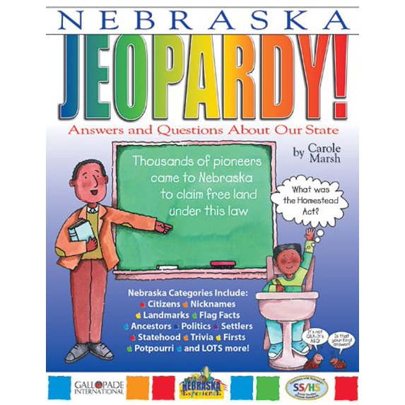 Pre-Owned Pre-Owned Nebraska Jeopardy!: Answers and Questions about Our State (Nebraska Experience) Paperback