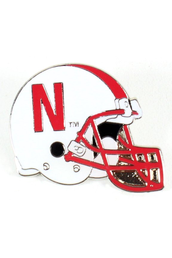 Nebraska Football Helmet Pin