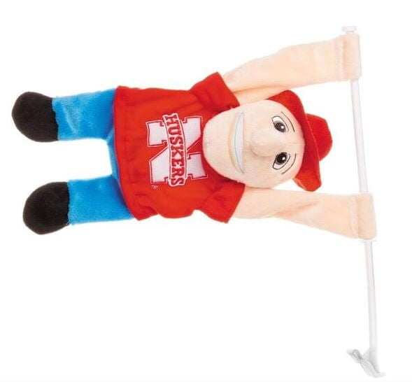 FOCO Nebraska Mini Plush Mascot Backpack - Officially Licensed Kids' Backpack