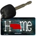 thumbnail image 1 of Nebraska Home State Outline Novelty Key Chain KC-12018 3" x 1.5" Key Chain (KC), 1 of 1