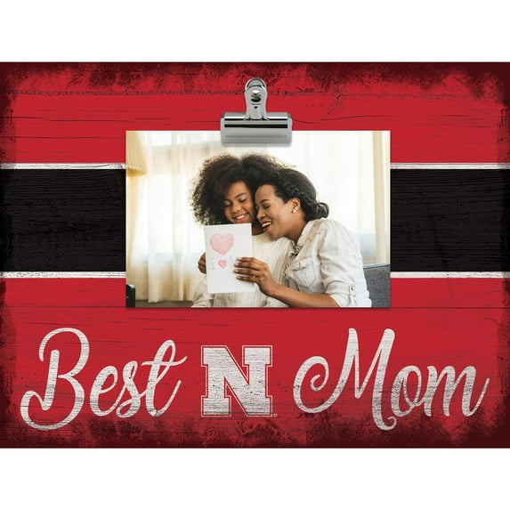 Nebraska Huskers 10.5'' x 8'' Best Mom Clip Frame