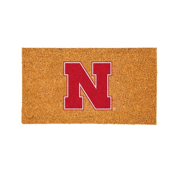 Nebraska Huskers 28" x 16" Logo Turf Mat