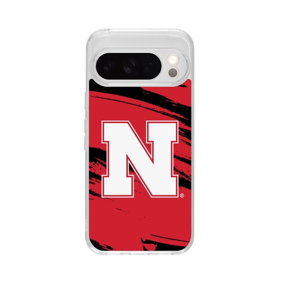Nebraska Huskers HD Phone Case for Google Pixel 9A (Paint) by Affinity Bands