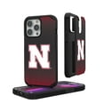 thumbnail image 1 of Nebraska Huskers Linen Logo iPhone Rugged Case, 1 of 1