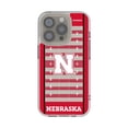 thumbnail image 1 of Nebraska Huskers iPhone Field Design Clear Case, 1 of 7