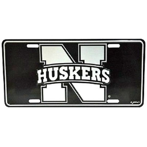 Nebraska License Plate / Tag Black