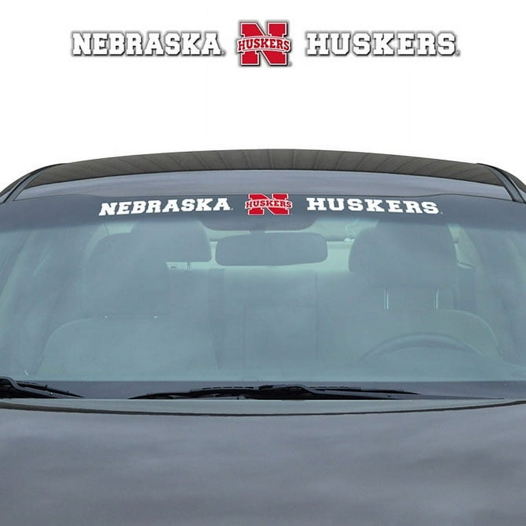 Nebraska Cornhuskers Huskers Football Vinyl Decal Car Truck Logo Window  Sticker