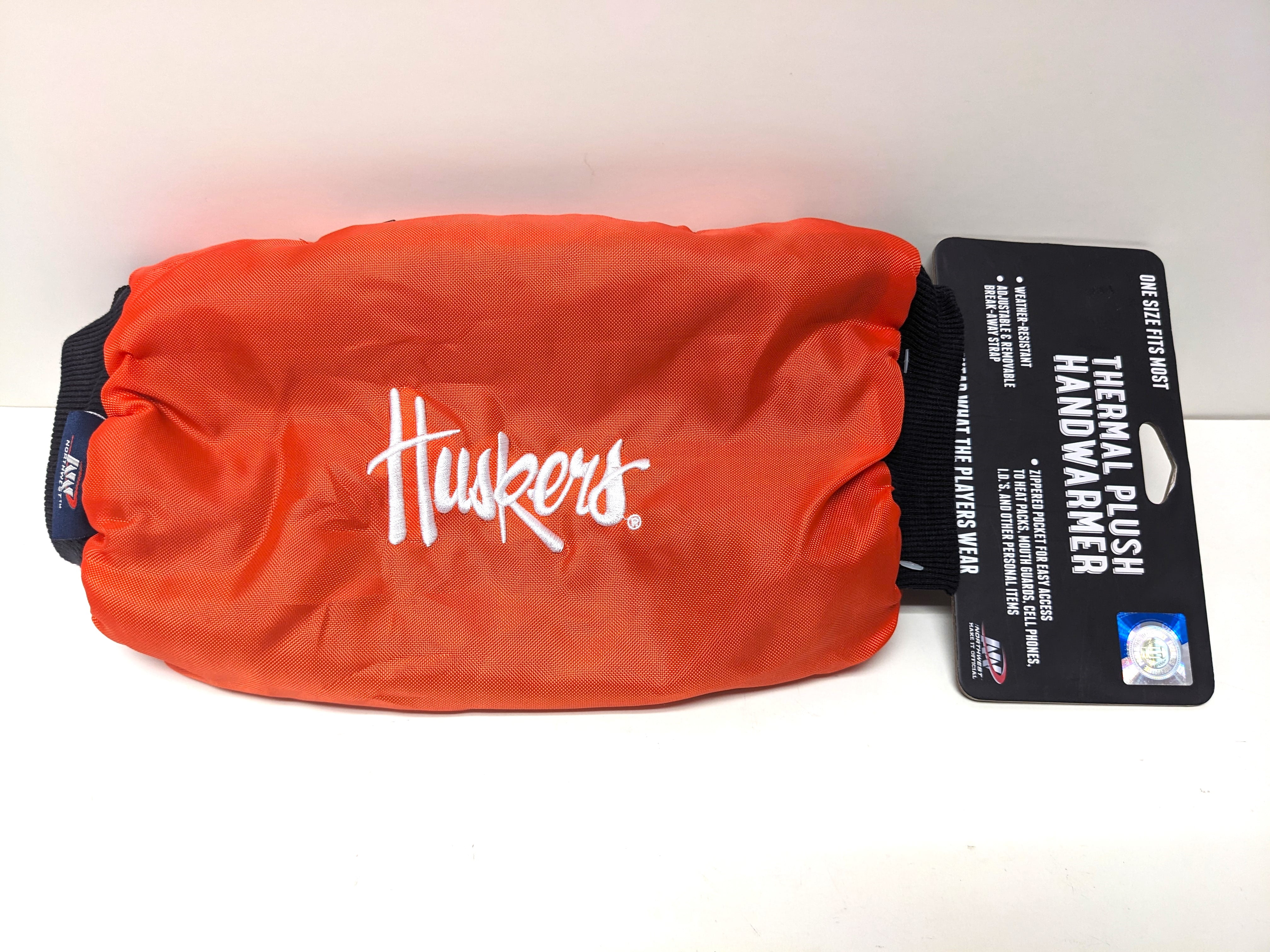 Nebraska NCAA Thermal Plush Hand Warmer - One Size Fits Most