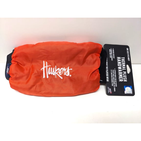 Nebraska NCAA Thermal Plush Hand Warmer - One Size Fits Most