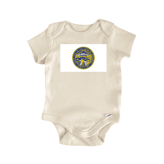 Nebraska Newborn Baby Bodysuit