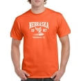 thumbnail image 1 of Nebraska Retro Sport Apparel T-Shirt Men -Image by Shutterstock, Male Large, 1 of 4