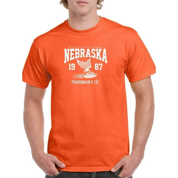 Nebraska Retro Sport Apparel T-Shirt Men -Image by Shutterstock, Male x-Large