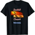 thumbnail image 1 of Nebraska Sandhill Cranes t-shirt for birders, 1 of 5