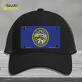 thumbnail image 1 of Nebraska State Flag Novelty License Plate Hat Mesh Black, 1 of 1