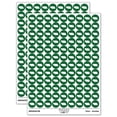 thumbnail image 1 of Nebraska State Silhouette 200+ Round Stickers - Dark Green - Matte Finish - 0.50" Size, 1 of 3
