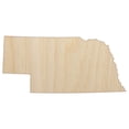 thumbnail image 1 of Nebraska State Silhouette Wood Shape Unfinished Piece Cutout Craft DIY Projects - 6.25 Inch Size - 1/8 Inch Thick, 1 of 7