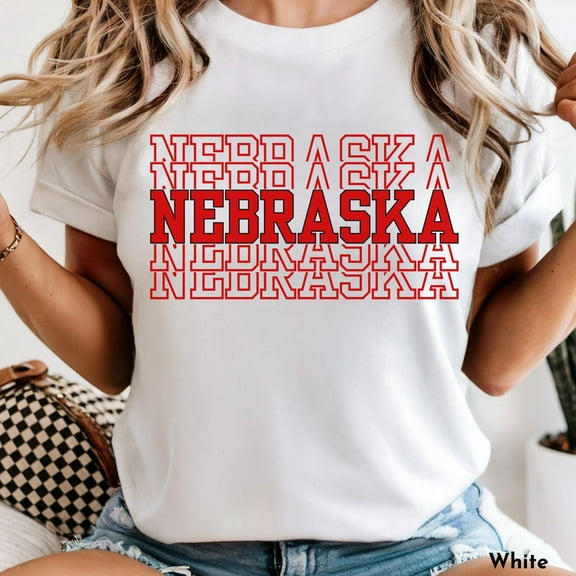 Nebraska T-shirt, State Football Game Day T-shirt, Nebraska Football Shirt