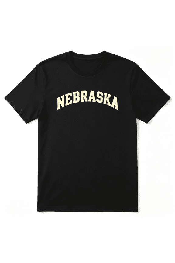 Nebraska Vintage Graphic Tee for Men and Women, Fun Family Reunion Cotton Short Sleeves T-Shirt