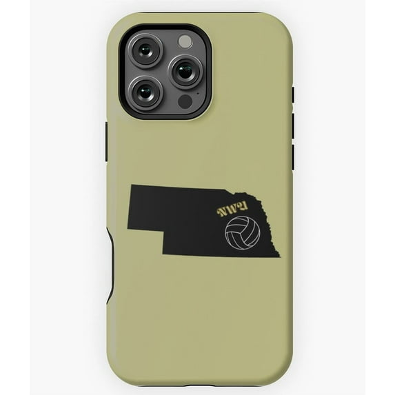 Nebraska Wesleyan Volleyball Phone Case for iPhone 16 15 14 13 12 11 Pro Max