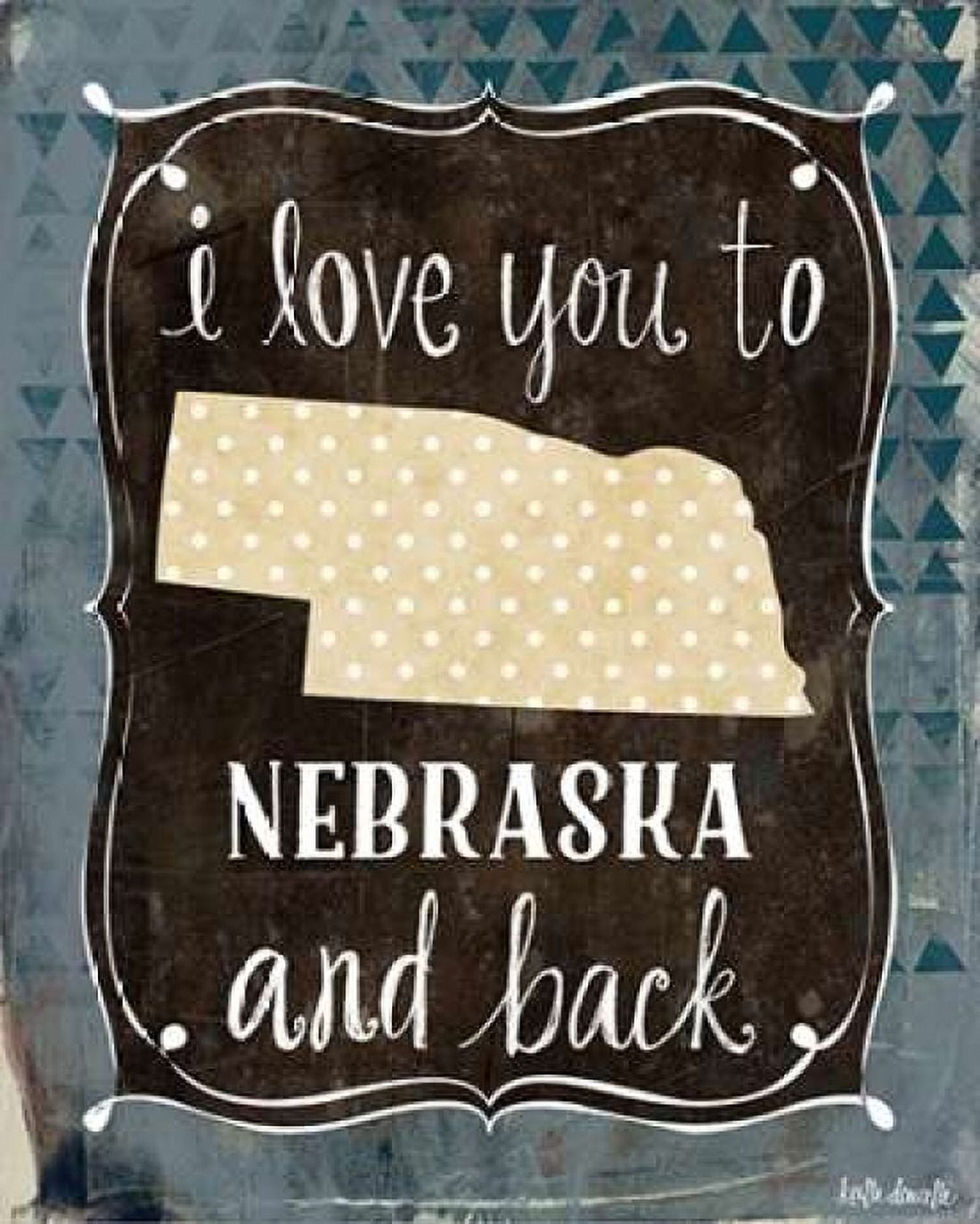 Nebraska and Back Canvas Art - Katie Doucette (24 x 30)