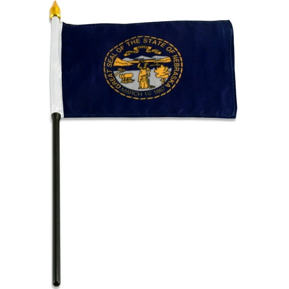 Nebraska flag 4 x 6 inch