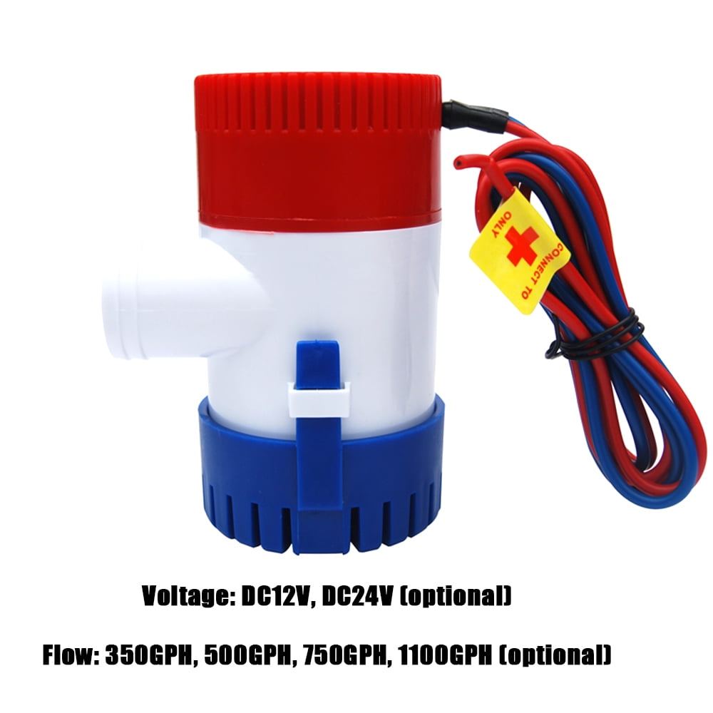 Nebublu Bilge Pump 1100GPH 12V Electric Water Pump for Aquario Submersible Seaplane Motor Homes