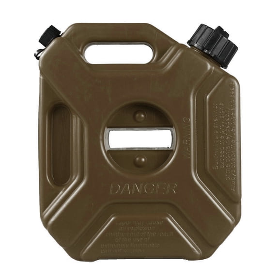 Nebublu Lock & Key Fuel , 1.3 Gallon Portable Gasoline Diesel Container, Static Backup Petrol Storage for Car Motorcycle
