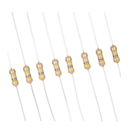 Nebublu Resistor Assorted Kit, 1500pcs 1/4W Carbon Resister 5%1R~10M, Plug,in Resistance Elements Package for Electronics Projects
