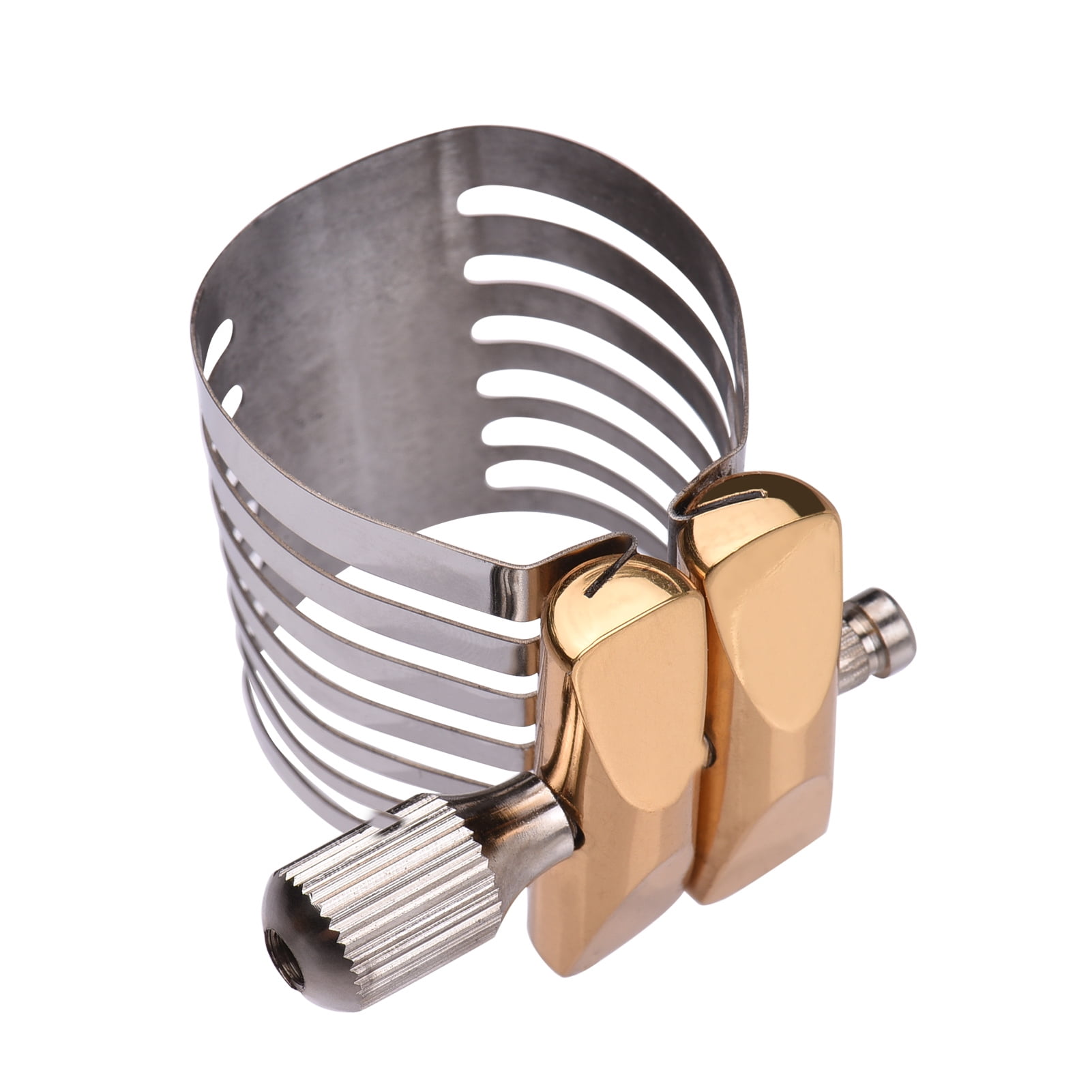 Nebublu Saxophone Ligature,Screw Adjustment Durable Adjustment Durable