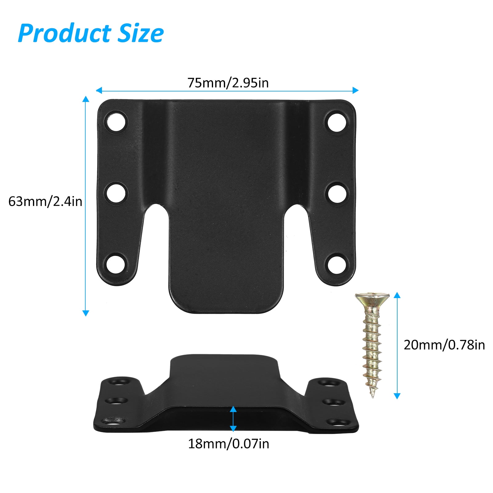 Nebublu Sectional Couch Connectors, 10Pcs Universal Sofa Interlocking