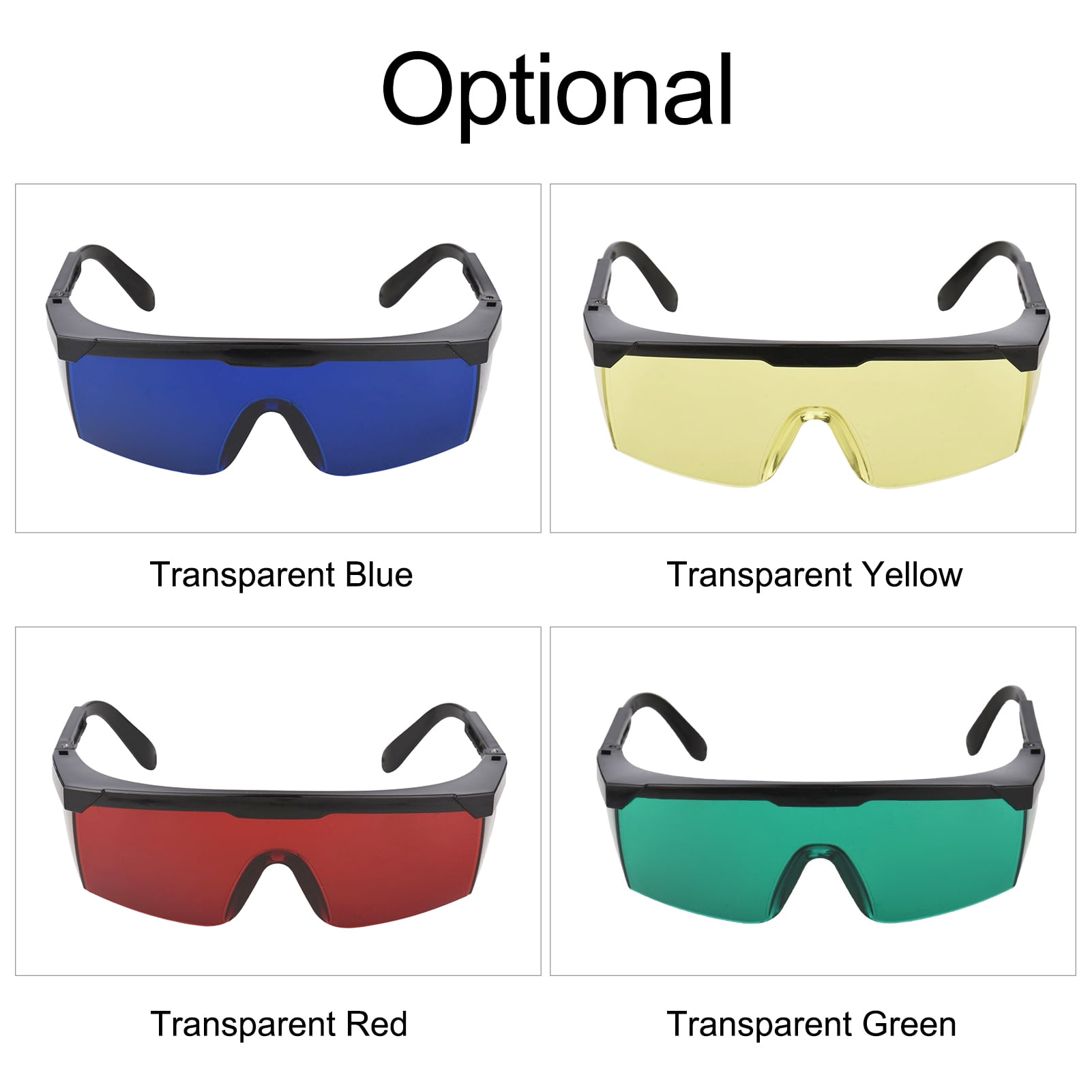 Nebublu Telescopic Leg Safety Goggles , 190,540nm Eyewear for Complete