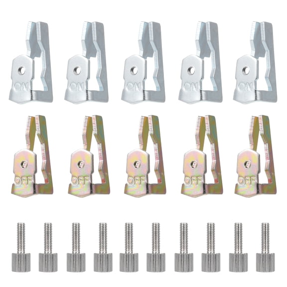 Nebublu Time Switch Replacement Trippers Kit,Install Pool Timer Pool Timer Off Clips Time Switch Kit Timers Compatible Intermatic 156T1978A Intermatic 156T1978A T100 /5 Off /10